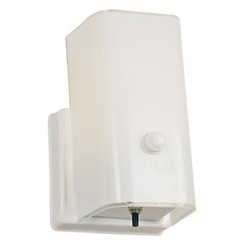 Design House Traditional Dimmable Wall Sconce with Frosted Glass