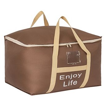 Foldable Storage Bags for Clothes - Organize and Store Clothing, Comforters, and More with Handles