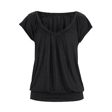 Lascana Women's Casual V-Neck Top