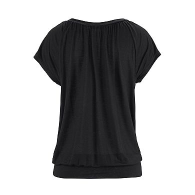 Lascana Women's Casual V-Neck Top