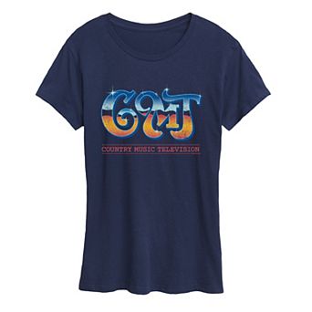 Women's CMT Retro Chrome Logo Graphic Tee
