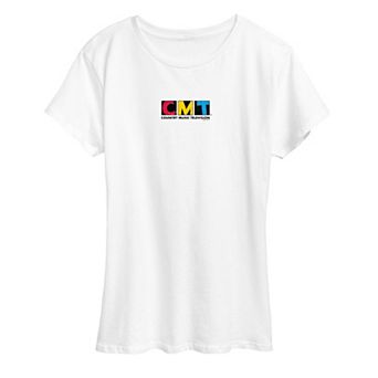 Women's CMT Stamp Logo Graphic Tee