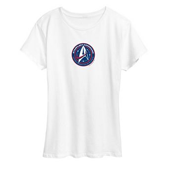 Women's Star Trek Starfleet Command Badge Graphic Tee