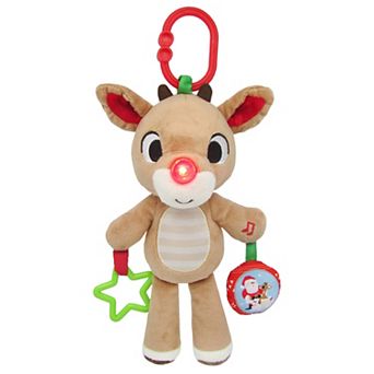Rudolph Light-Up Musical Car Seat & Stroller Toy