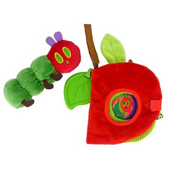 Eric Carle Storytime Activity Apple & Plush Caterpillar 2 pc Set