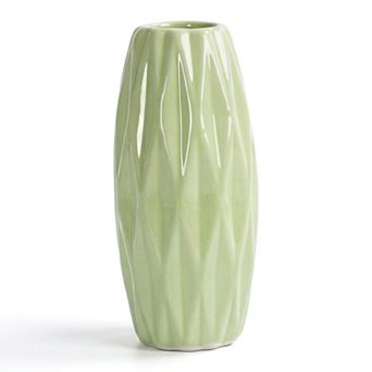Small Ceramic Modern Vase Matte Decorative Flower Vase for Desktop Shelf Minimalist Boho Home