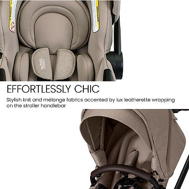 Britax Prism Full-Size Travel System With Willow Infant Car Seat & Alpine Base