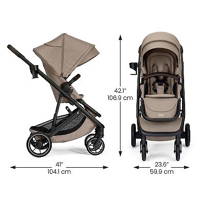 Britax Prism Full-Size Travel System With Willow Infant Car Seat & Alpine Base