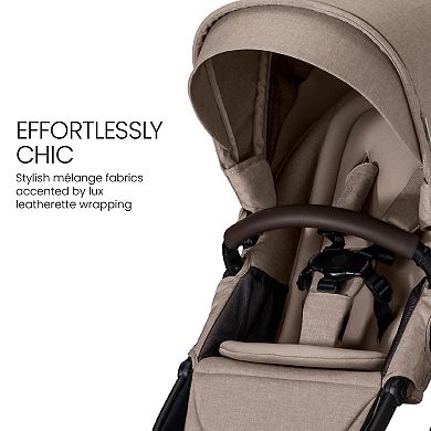Britax Prism Full-Size Modular Stroller 1-Step Compact Fold Telescoping Handlebar