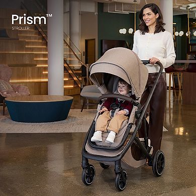 Britax Prism Full-Size Modular Stroller 1-Step Compact Fold Telescoping Handlebar