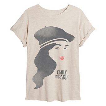 Juniors' Emily in Paris Oversized Tee