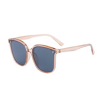 Unisex Rectangular Full-Frame Sunglasses Classic Trendy Versatile Sun Glasses UV Protection