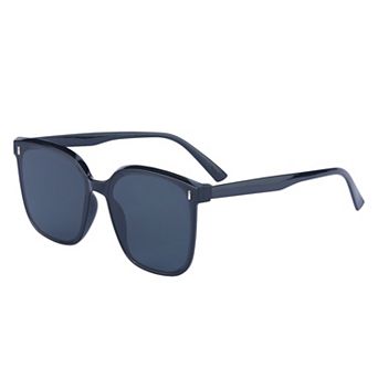 Unisex Rectangular Full-Frame Sunglasses Classic Trendy Versatile Sun Glasses UV Protection