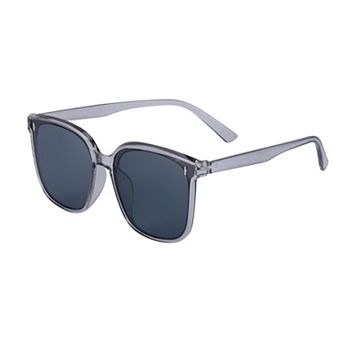 Unisex Rectangular Full-Frame Sunglasses Classic Trendy Versatile Sun Glasses UV Protection
