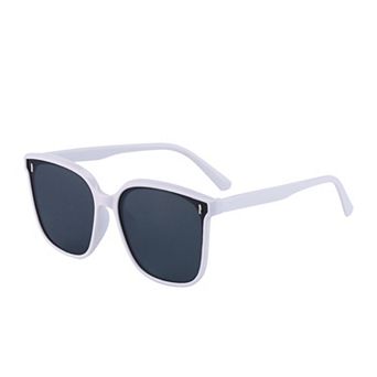 Unisex Rectangular Full-Frame Sunglasses Classic Trendy Versatile Sun Glasses UV Protection