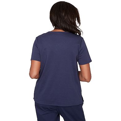Petite Alfred Dunner Statue of Liberty Graphic Tee