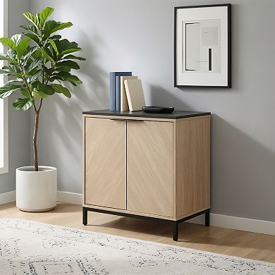Linon Alver 2-Door Cabinet