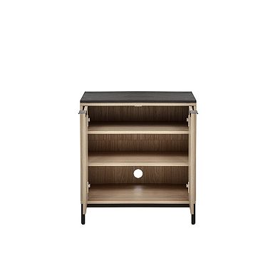 Linon Alver 2-Door Cabinet