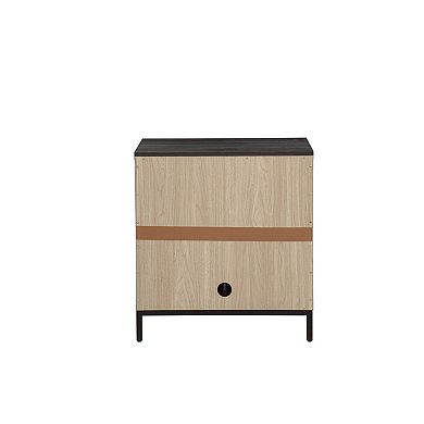 Linon Alver 2-Door Cabinet