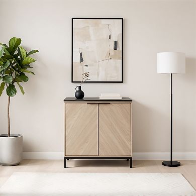 Linon Alver 2-Door Cabinet