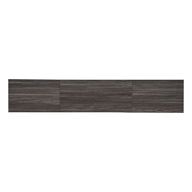 Linon Alver Fireplace & 2 Cabinets