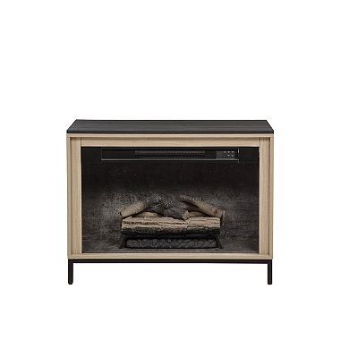 Linon Alver Electric Fireplace