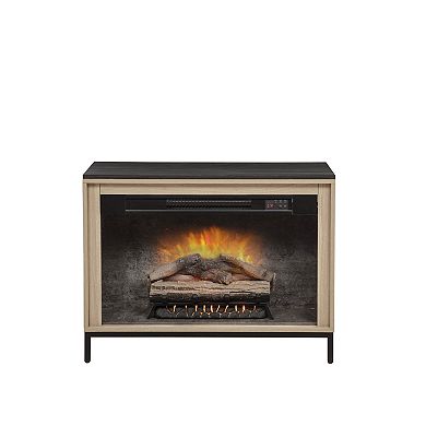 Linon Alver Electric Fireplace