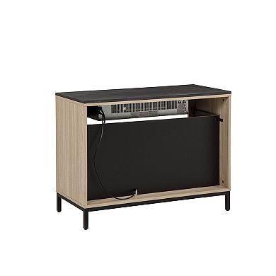 Linon Alver Electric Fireplace