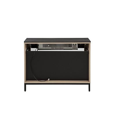 Linon Alver Electric Fireplace