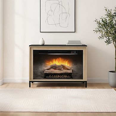 Linon Alver Electric Fireplace