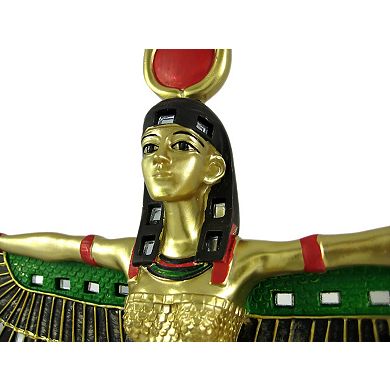 Winged Egyptian Goddess Statue Deity Mythology