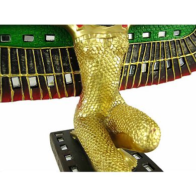 Winged Egyptian Goddess Statue Deity Mythology
