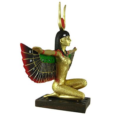 Winged Egyptian Goddess Statue Deity Mythology