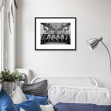 Masterpiece Newsprint Seven Framed Wall Art