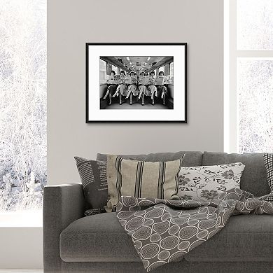 Masterpiece Newsprint Seven Framed Wall Art