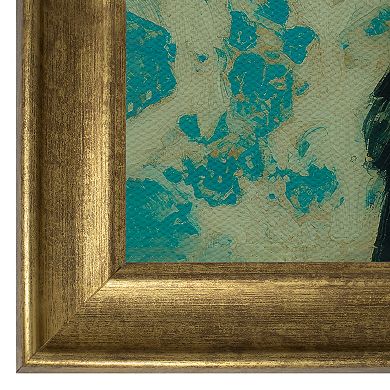 Masterpiece Peacock Poise Framed Wall Art