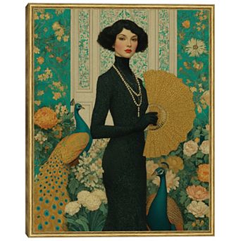 Masterpiece Velvet Reign Framed Wall Art
