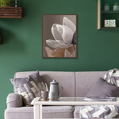 Masterpiece Espresso Garden I Framed Wall Art