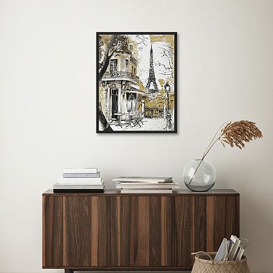 Masterpiece Paris Cafe II Framed Wall Art