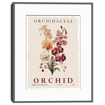 Masterpiece Orchid Framed Wall Art