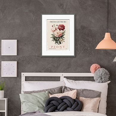 Masterpiece Peony Framed Wall Art
