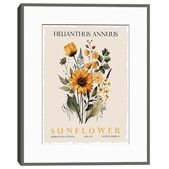 Masterpiece Sunflower II Framed Wall Art