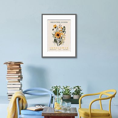 Masterpiece Sunflower II Framed Wall Art