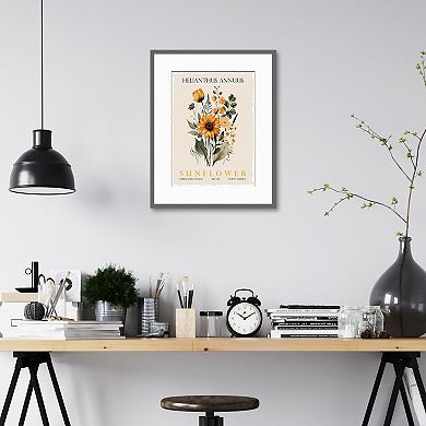 Masterpiece Sunflower II Framed Wall Art