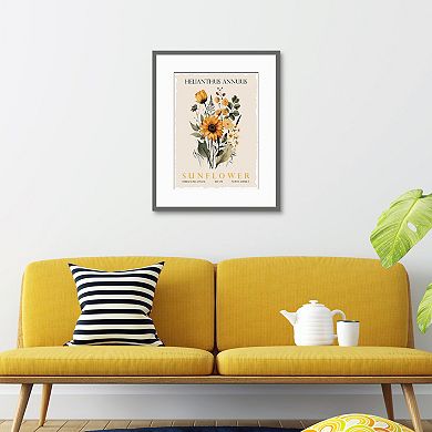 Masterpiece Sunflower II Framed Wall Art