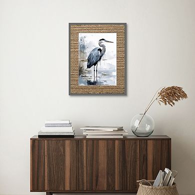 Masterpiece Coastal Bird of Prey Framed Wall Art