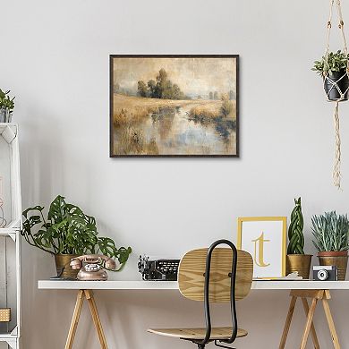 Masterpiece Golden View Framed Wall Art