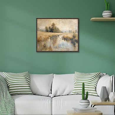 Masterpiece Golden View Framed Wall Art
