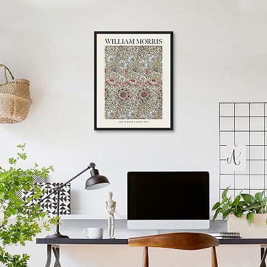 Masterpiece William Morris Corncockle Framed Wall Art