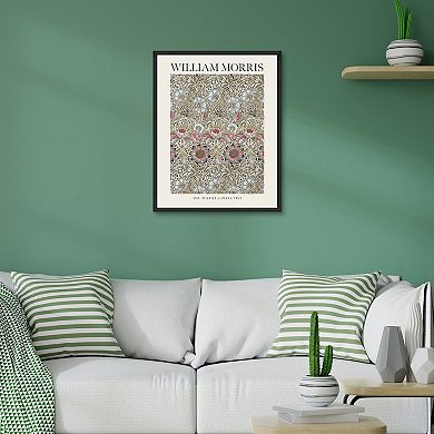 Masterpiece William Morris Corncockle Framed Wall Art